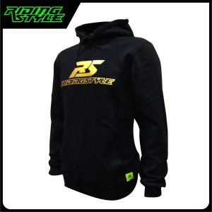 Ridingstyle Hoodie RS | Jumper | Sweater | Black Gold - Hitam