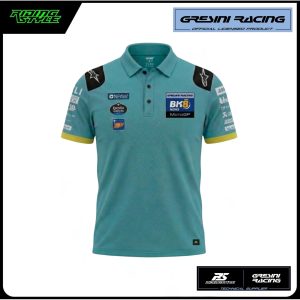 POLO SHIRT LIVERY BRAZIL GRESINI BK8NEWS MOTOGP 2026