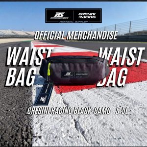 WAISTBAG GRESINI RACING OFFICIAL MERCHANDISE BLACK-CAMO - 5.5L