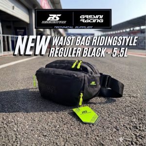 WAISTBAG REGULAR RIDINGSTYLE BLACK - 5.5L
