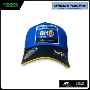 CAP TRUCKER BK8NEWS SACHSENRING LIVERY GRESINI MOTOGP'26 OFFICIAL MERCHANDISE - BLUE YELLOW
