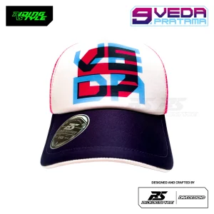 CAP TRUCKER VEDA PRATAMA 9 WHITE